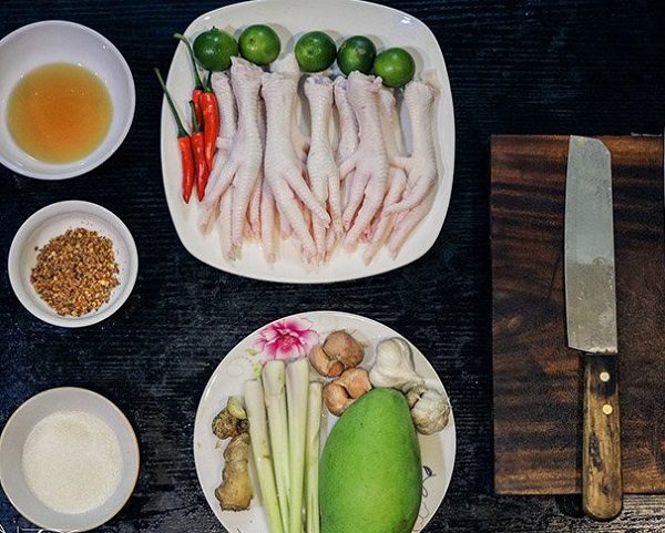 NguyÃªn Liá»u LÃ m ChÃ¢n GÃ  Sá»t ThÃ¡i