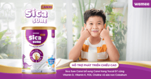 Sá»¯a Sica Sure Canxi HÆ°Æ¡ng Vá»